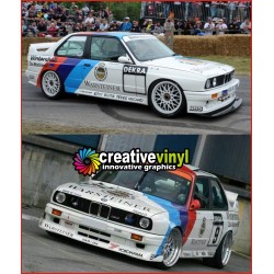 BMW E30 M3 Schnitzer Warsteiner Full Graphics Kit