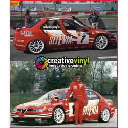 Alfa 156 1999 Super Tourismo Giovanardi Full Graphics Kit
